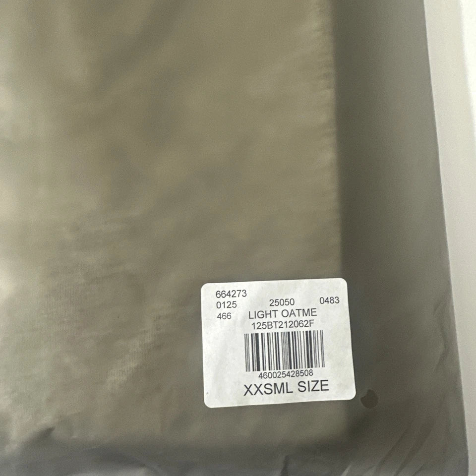 Essentials Fear Of God Short Sleeve T-shirt Light Oatmeal Men's Size XXSmall