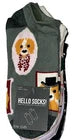 Hello Socks 6pck Women's Low Cut Socks Shoe Size 4-10 Multi-Designs/Colors