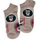Hello Socks 6pck Women's Low Cut Socks Shoe Size 4-10 Multi-Designs/Colors