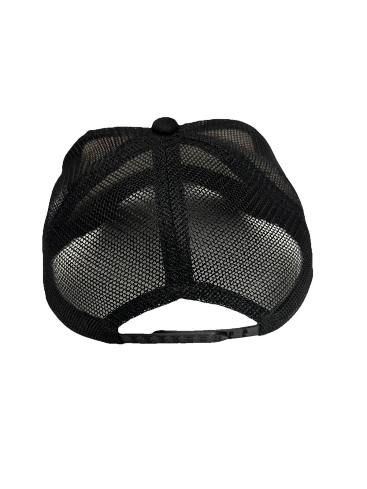Custom Black & White PEARL Embellished "Somebody's Problem" Trucker Hat