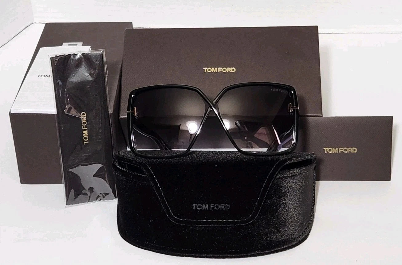 Tom Ford Luxury Oversized Women's Sunglasses Yvonne COA Included