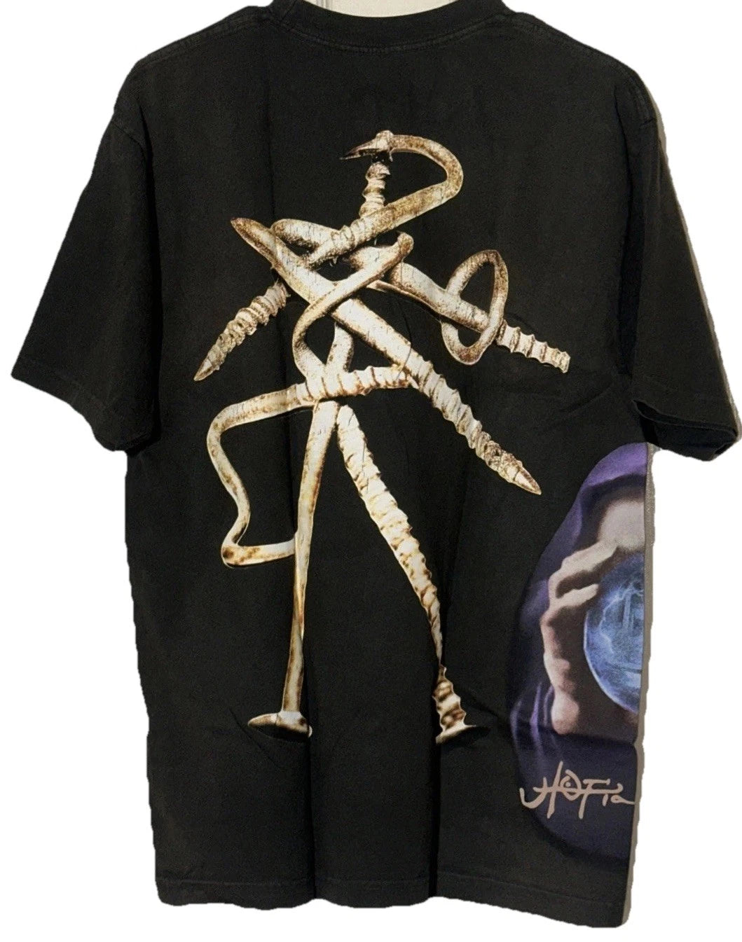 Utopia Screwed Tee Charcoal Gray Graphic T-Shirt Size XL